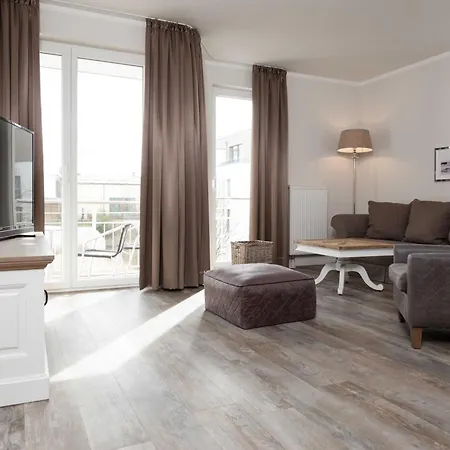 strandnahe FeWo mit Balkon, Residenz Bel Vital Wohnung 02, Binz