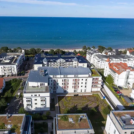Apartment strandnahe FeWo mit Balkon, Residenz Bel Vital Wohnung 02, Binz *