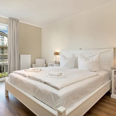 Strandnahe Fewo Mit Balkon, Residenz Bel Vital Wohnung 02, Binz *