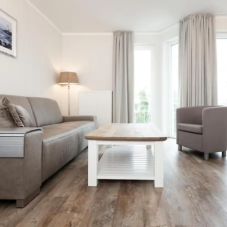 Apartamento Strandnahe Fewo Mit Balkon, Residenz Bel Vital Wohnung 02, Binz