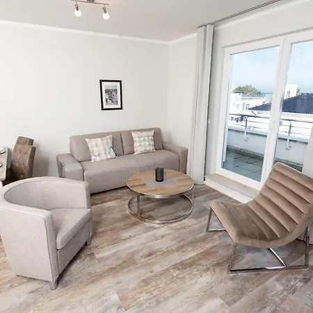 Strandnahe Fewo Mit Balkon, Residenz Bel Vital Wohnung 02, Binz Apartamento