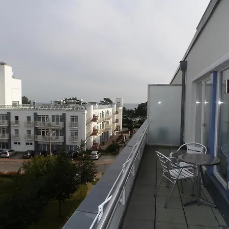 strandnahe FeWo mit Balkon, Residenz Bel Vital Wohnung 02, Binz * Binz