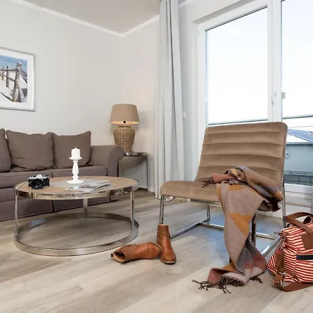 strandnahe FeWo mit Balkon, Residenz Bel Vital Wohnung 02, Binz